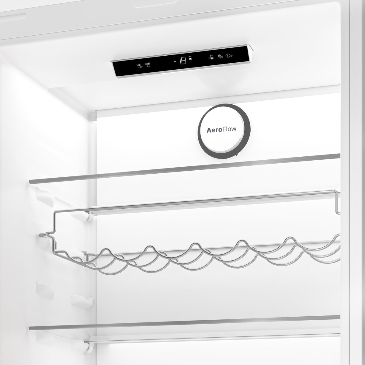 Beko BCNE400E40SN réfrigérateur-congélateur Intégré 370 L Blanc