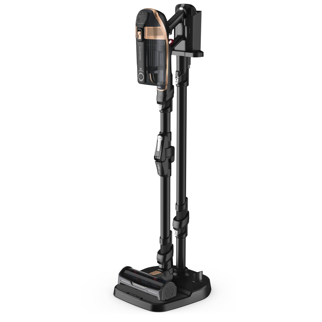 Rowenta X-Force RH99F1 Aspirateur-balai 2 en 1 Batterie Sec HEPA Sans sac 0,9 L Noir, Gris