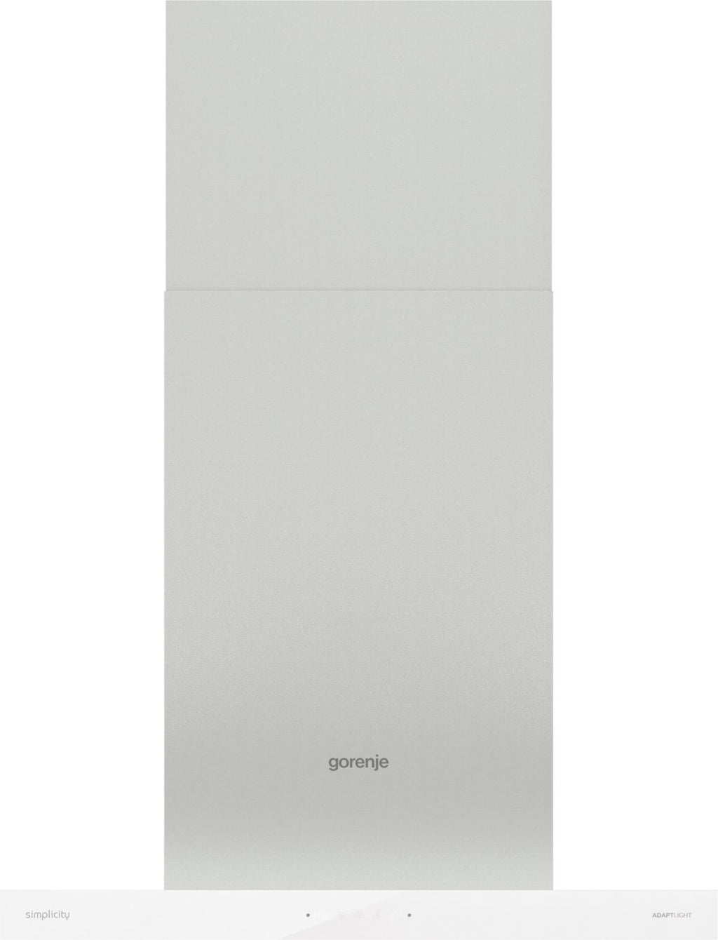 Gorenje WHT6SYW Montée au mur Blanc 650 m³/h