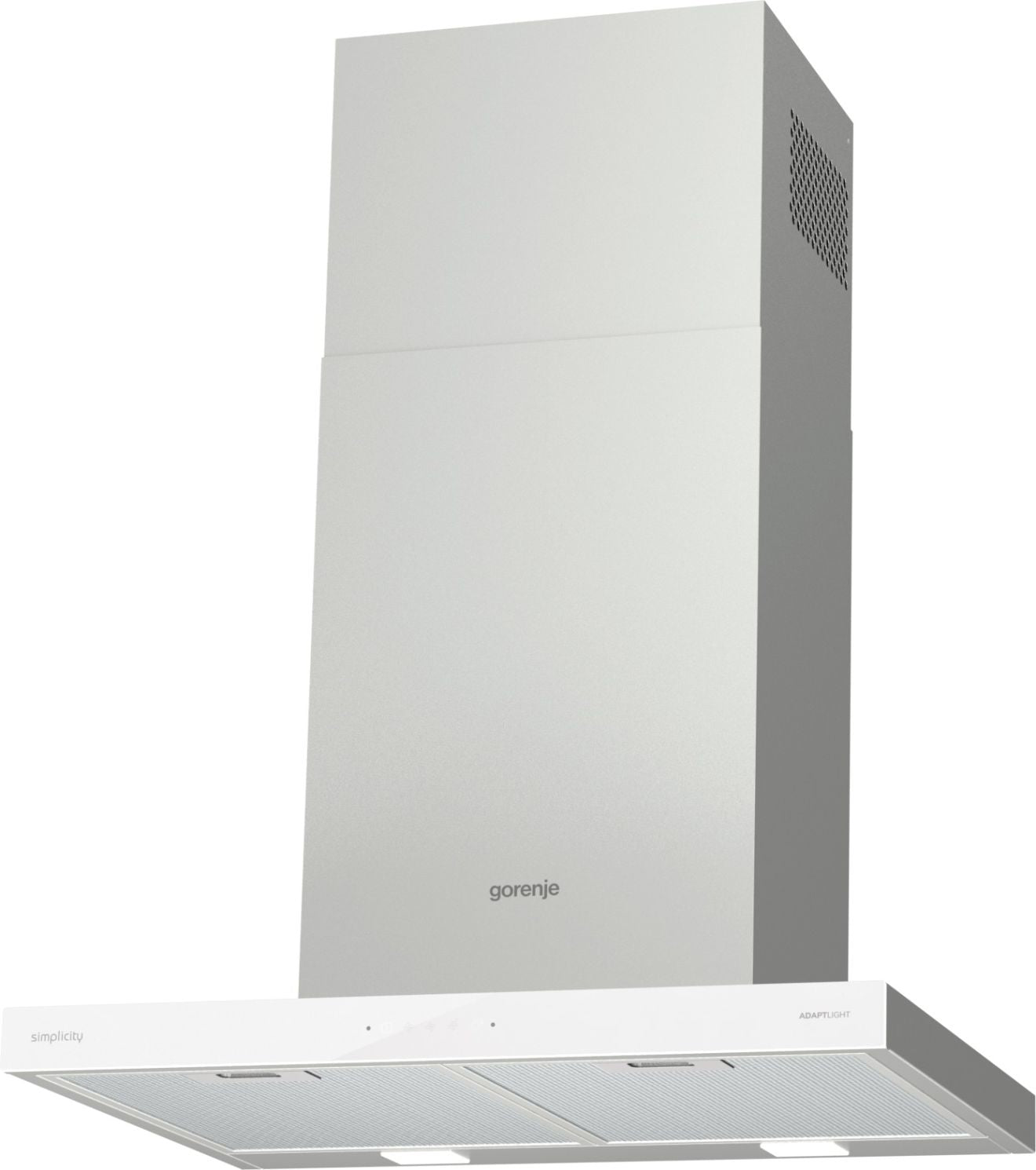 Gorenje WHT6SYW Montée au mur Blanc 650 m³/h