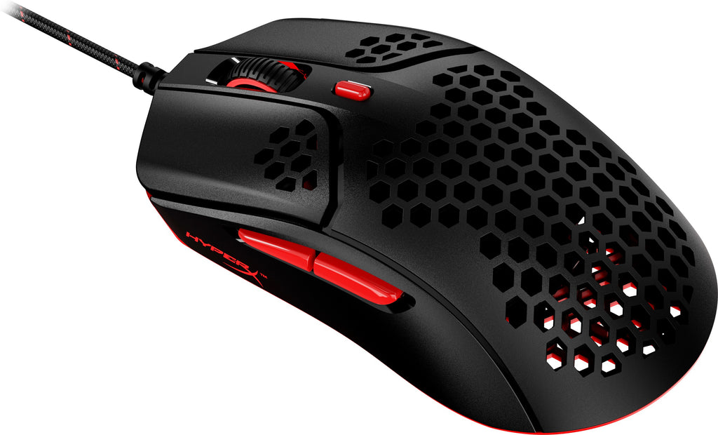 HyperX Pulsefire Haste - Souris pour gaming (noir-rouge)