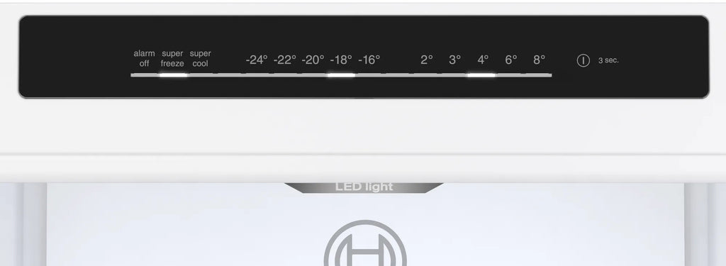 Bosch Bosch Serie 4 KGN362WDF réfrigérateur-congélateur Pose libre 321 L Blanc