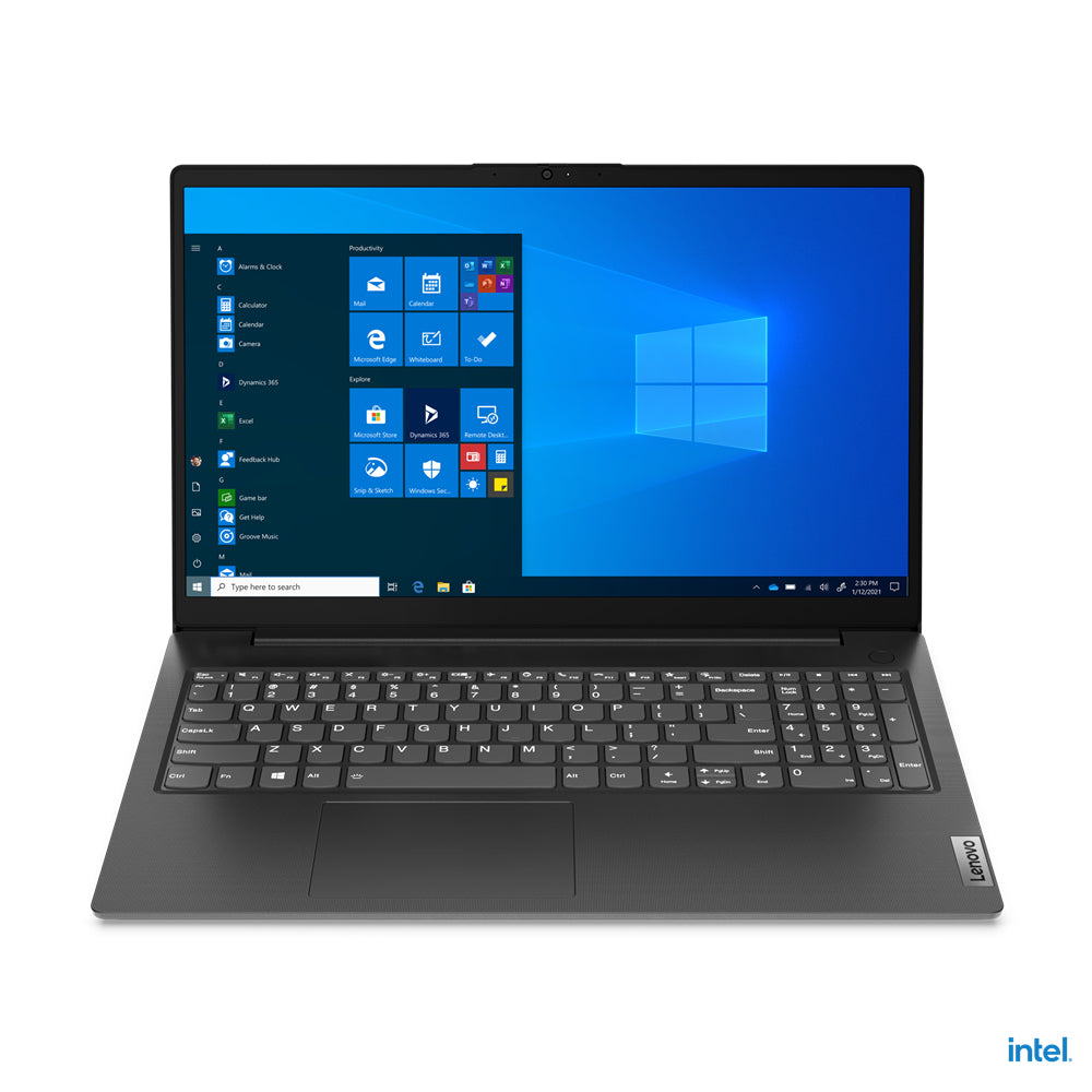 Lenovo Lenovo V15 Intel® Celeron® N N4500 Ordinateur portable 39,6 cm (15.6") Full HD 8 Go DDR4-SDRAM 256 Go SSD Wi-Fi 5 (802.11ac) DOS gratuit Noir