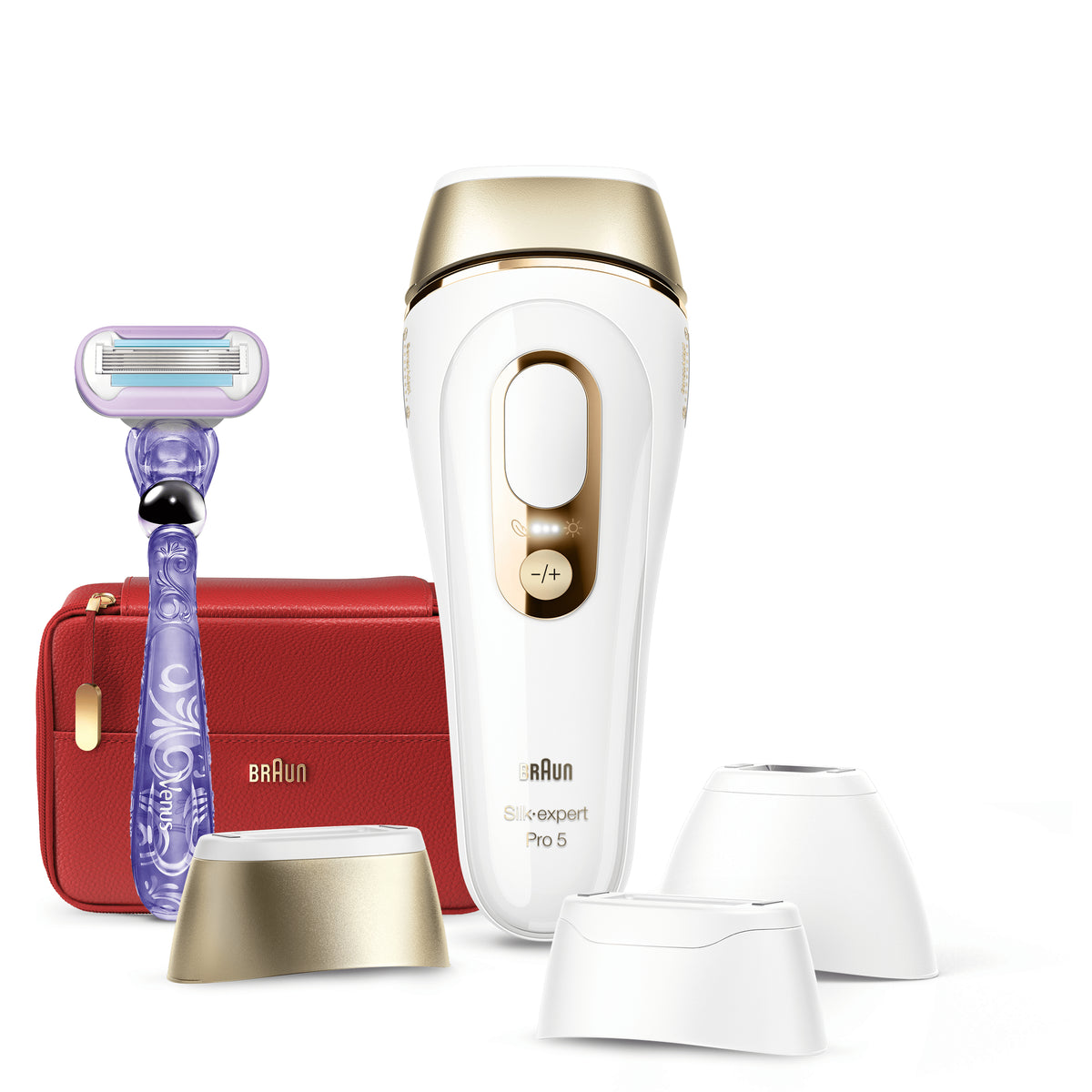 Braun Silk-expert Pro Silk·expert Pro 5 PL5267 Lumière pulsée Or, Blanc