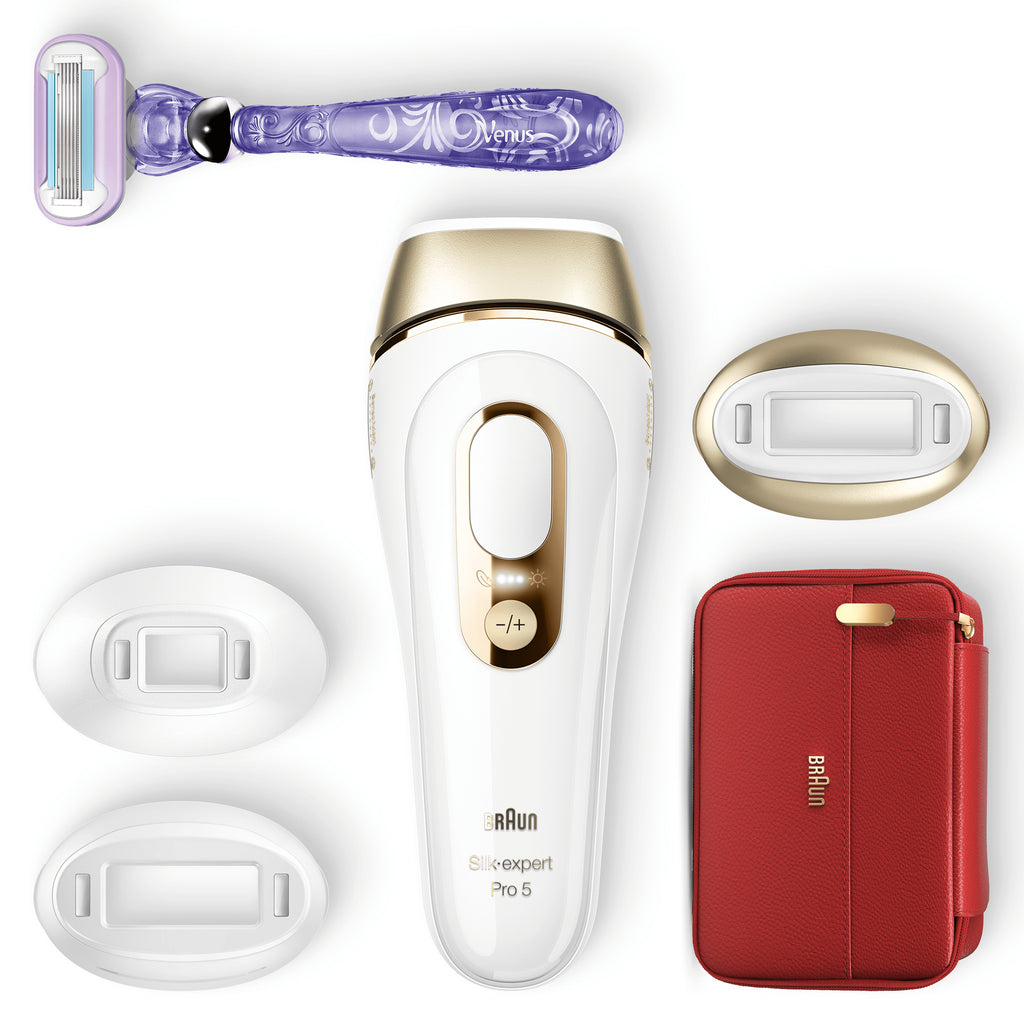 Braun Silk-expert Pro Silk·expert Pro 5 PL5267 Lumière pulsée Or, Blanc