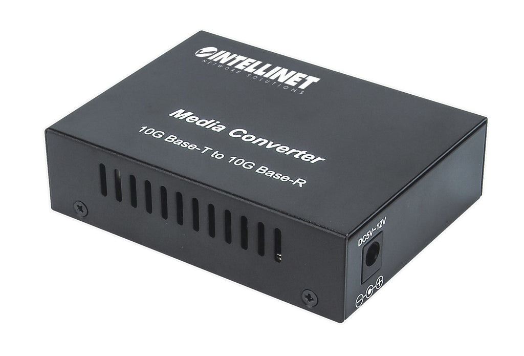 Intellinet 508193 Convertisseur de Support Réseau 10 Gbps Noir