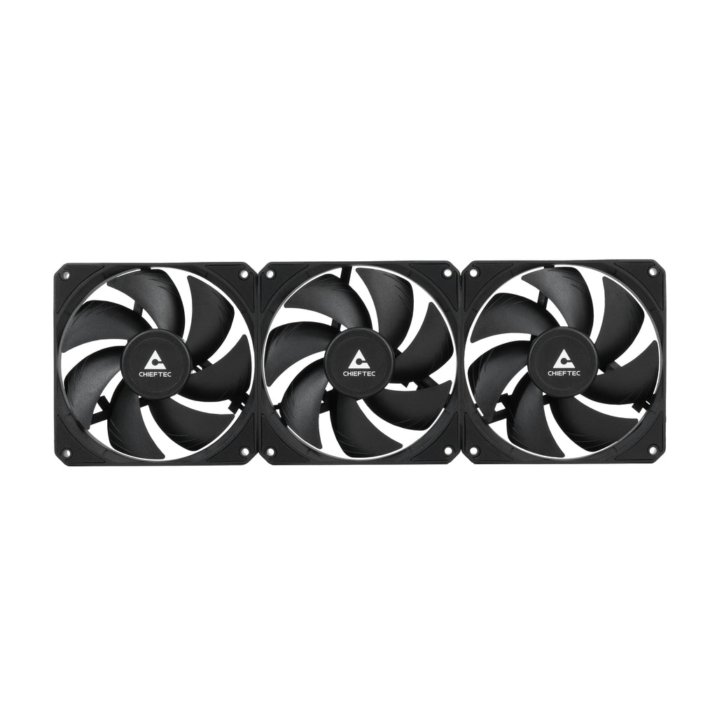 Chieftec CLC-360-VRM-BLK système de refroidissement d’ordinateur Boitier PC Refroidisseur de liquide tout-en-un 12 cm Noir - vue 2