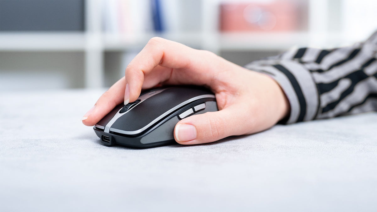 CHERRY MW 9100 souris Bureau Ambidextre RF sans fil + Bluetooth 2400 DPI