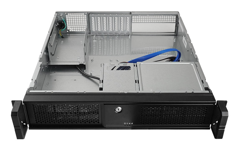 Chieftec UNC-209SR-B-OP Châssis de Serveur Modulaire Rack 2U Noir