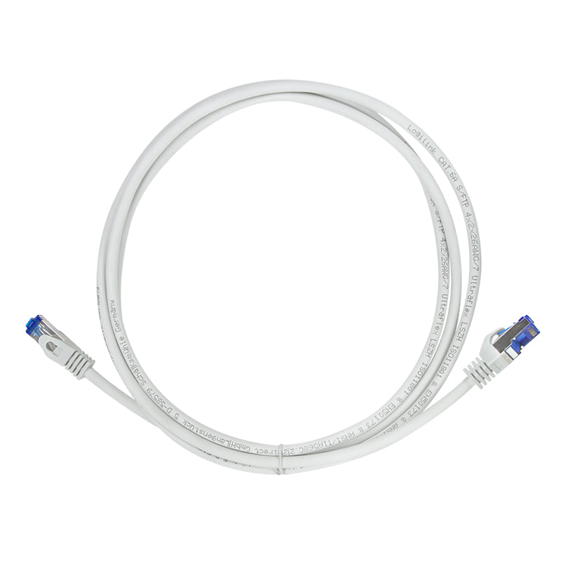 LogiLink C6A072S Câble Réseau Cat6a S/FTP Gris 5m RJ45