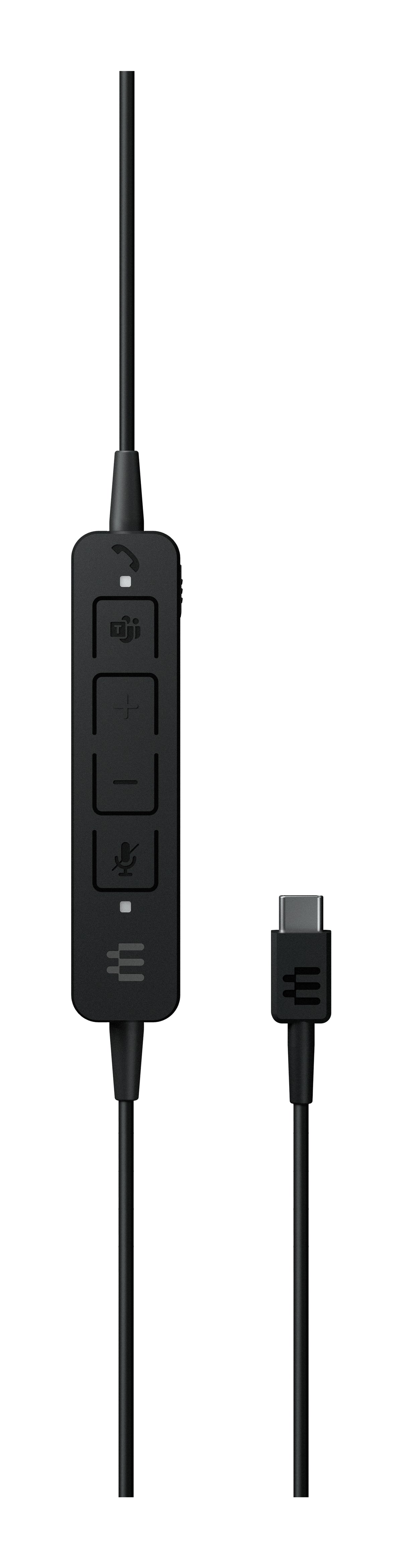 EPOS ADAPT 160T ANC USB-C Kablet Høretelefoner Sort