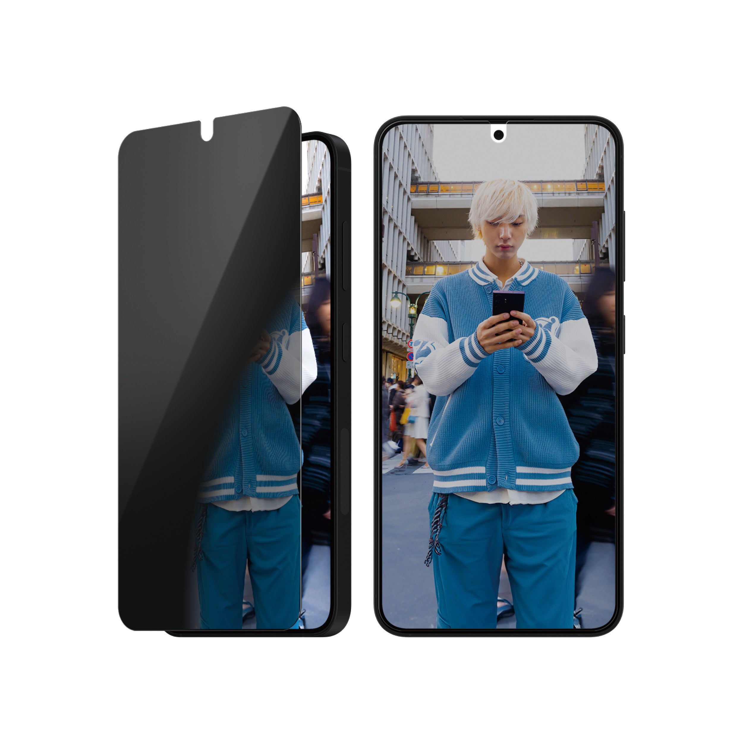 PanzerGlass PanzerGlass ® Privacy Screen Protector Samsung Galaxy S25 | S24 | Ultra-Wide Fit Protection d'écran transparent 1 pièce(s)