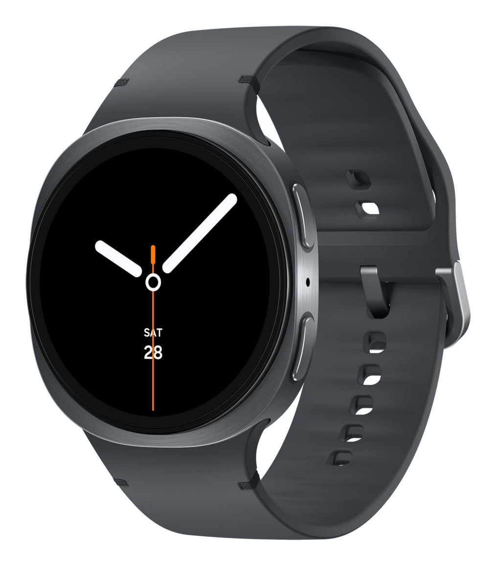 Samsung Samsung Galaxy Watch 8 3,81 cm (1.5") AMOLED 44 mm Numérique 480 x 480 pixels Écran tactile Graphite Wifi GPS (satellite)