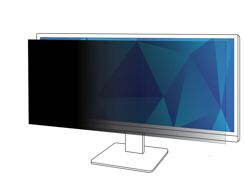 3M Filtre de Confidentialité pour Moniteur 38 po (965 mm), 21:9, PF380W2B