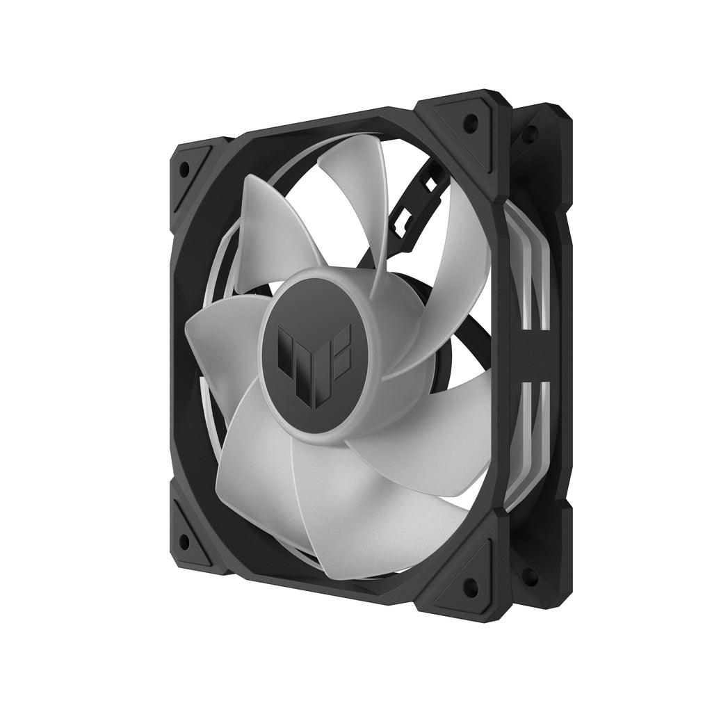 ASUS TUF Gaming TR120 ARGB Reverse Fan - Single Pack Boitier PC Ventilateur 12 cm Noir