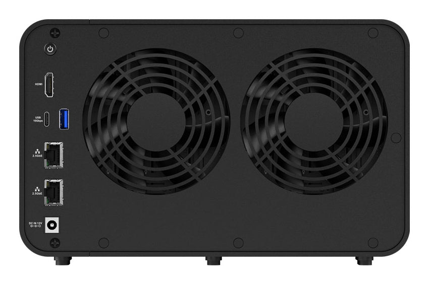 TerraMaster F6-424 Serveur de Stockage NAS 6 Baies Intel N95 8 Go DDR5 Noir
