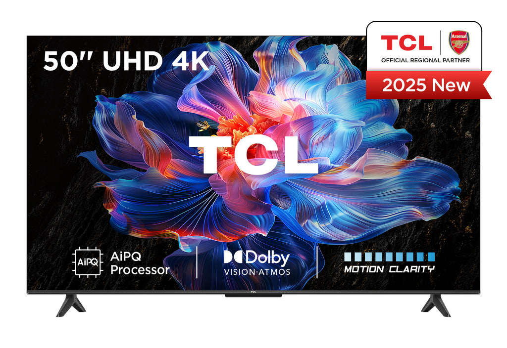 TCL V6C 50V6C TV 127 cm (50") 4K Ultra HD Smart TV Wifi Métallique 260 cd/m²
