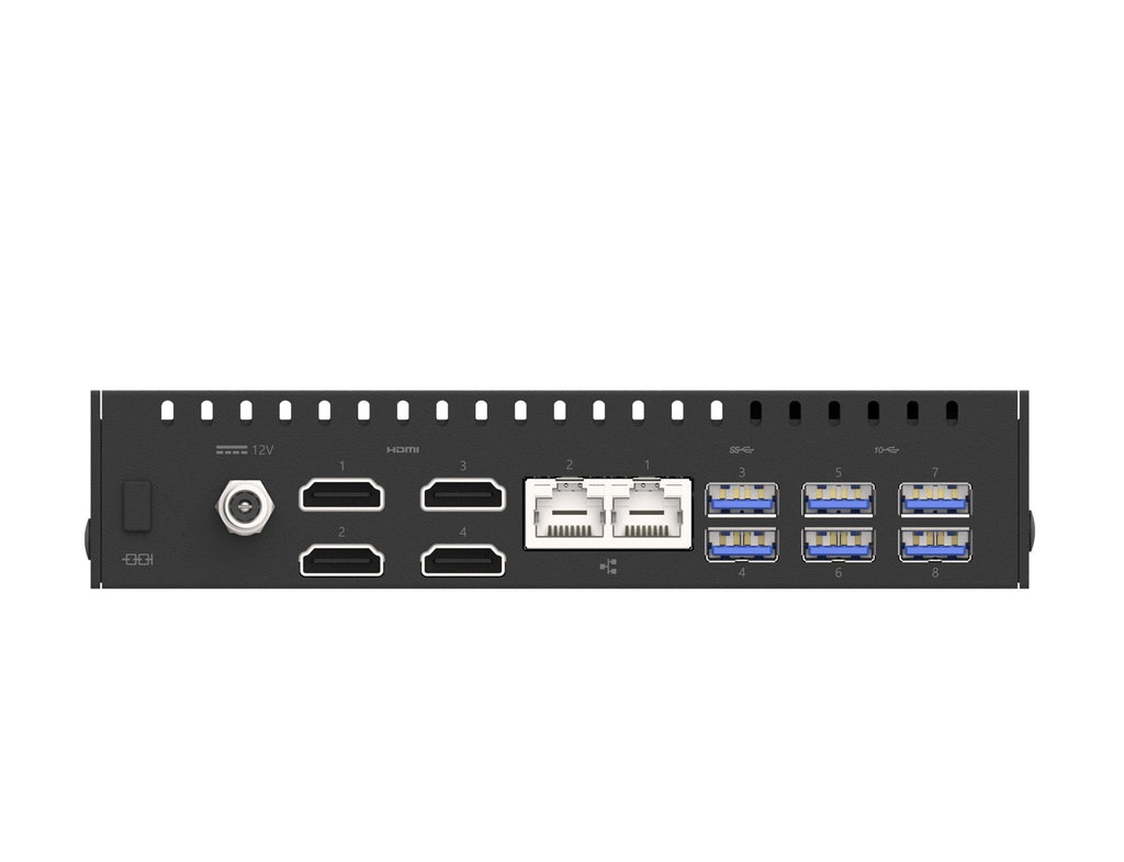 Lenovo ThinkEdge SE30n Gen2 Intel Core 5 120U 8 Go DDR5-SDRAM 256 Go SSD Noir - vue 2