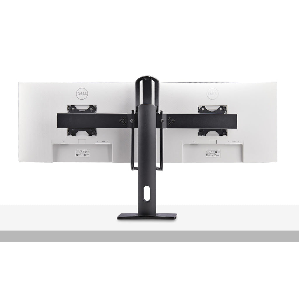 StarTech.com Support de Bureau pour Double Écrans 27 pouces, VESA 75x75/100x100, Réglage Hauteur Sans Outil