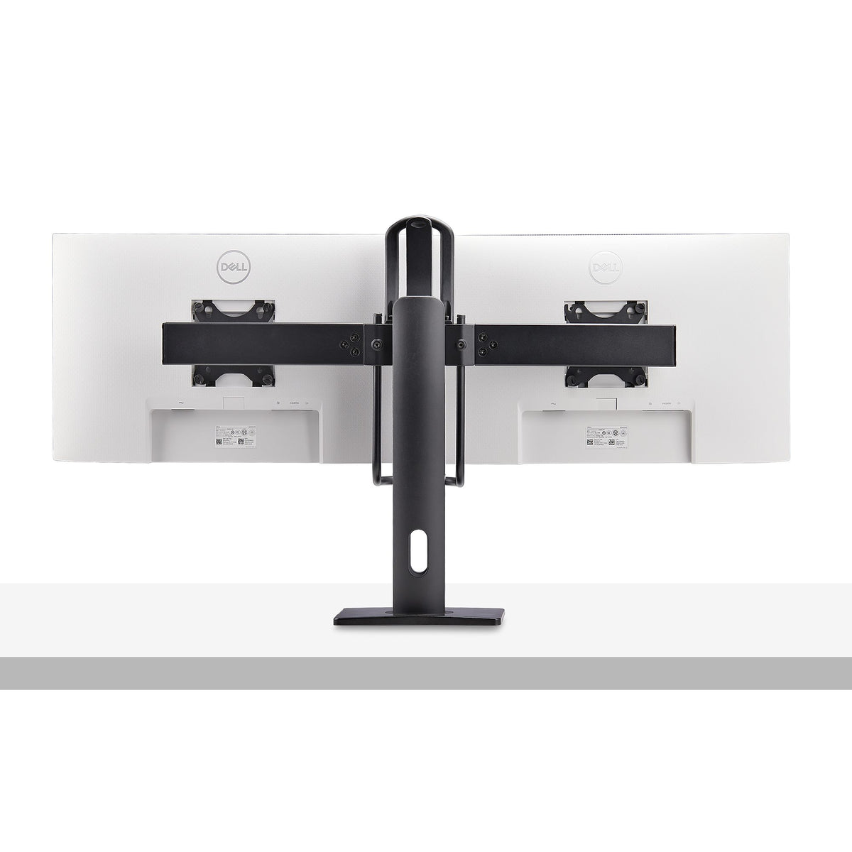 StarTech.com Support de Bureau pour Double Écrans 27 pouces, VESA 75x75/100x100, Réglage Hauteur Sans Outil