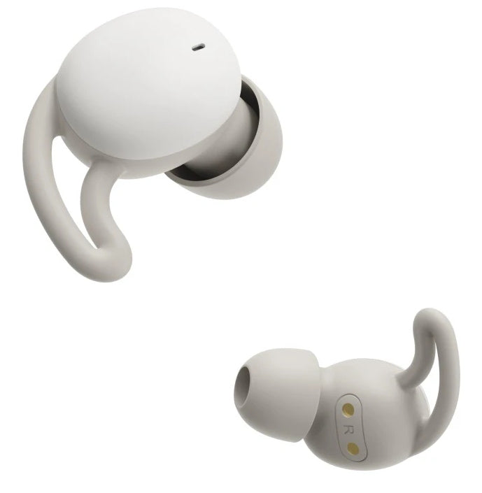 Hama Spirit Calm Casque True Wireless Stereo (TWS) Ecouteurs Appels/Musique Bluetooth Beige, Blanc