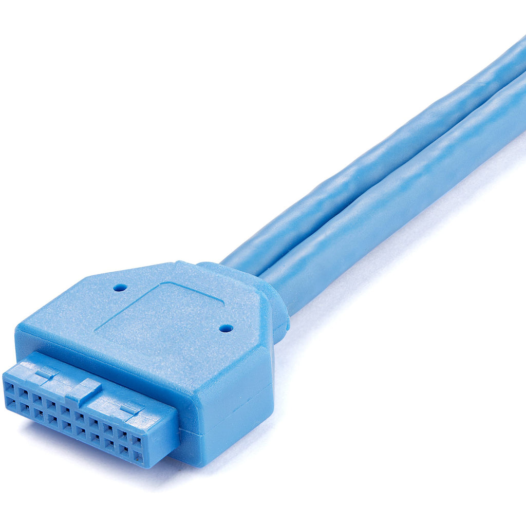 StarTech.com Adaptateur Carte Mère vers Plaque 2 Ports USB 3.0 Type A Femelle Encastré