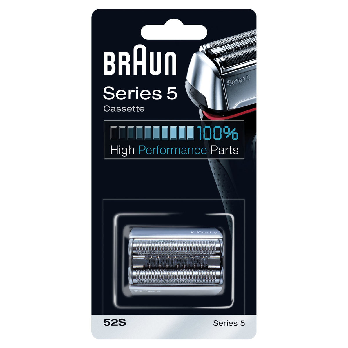 Tête de Rasage pour Braun Series 5 81626276, Accessoire de Rasage