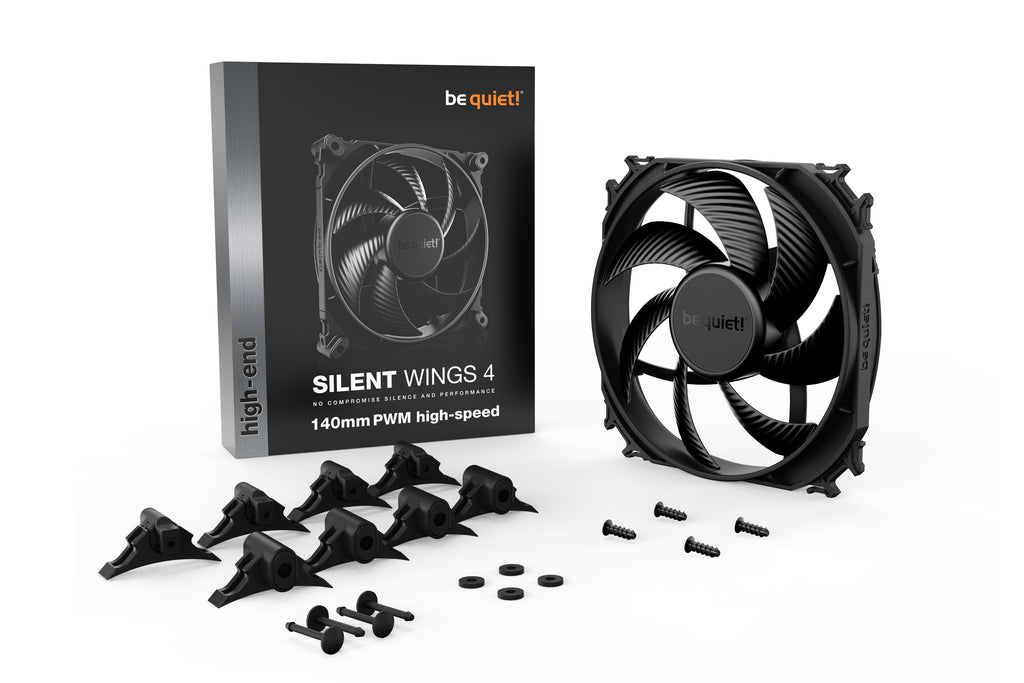 be quiet! Silent Wings 4 140 mm PWM Ventilateur PC High-Speed