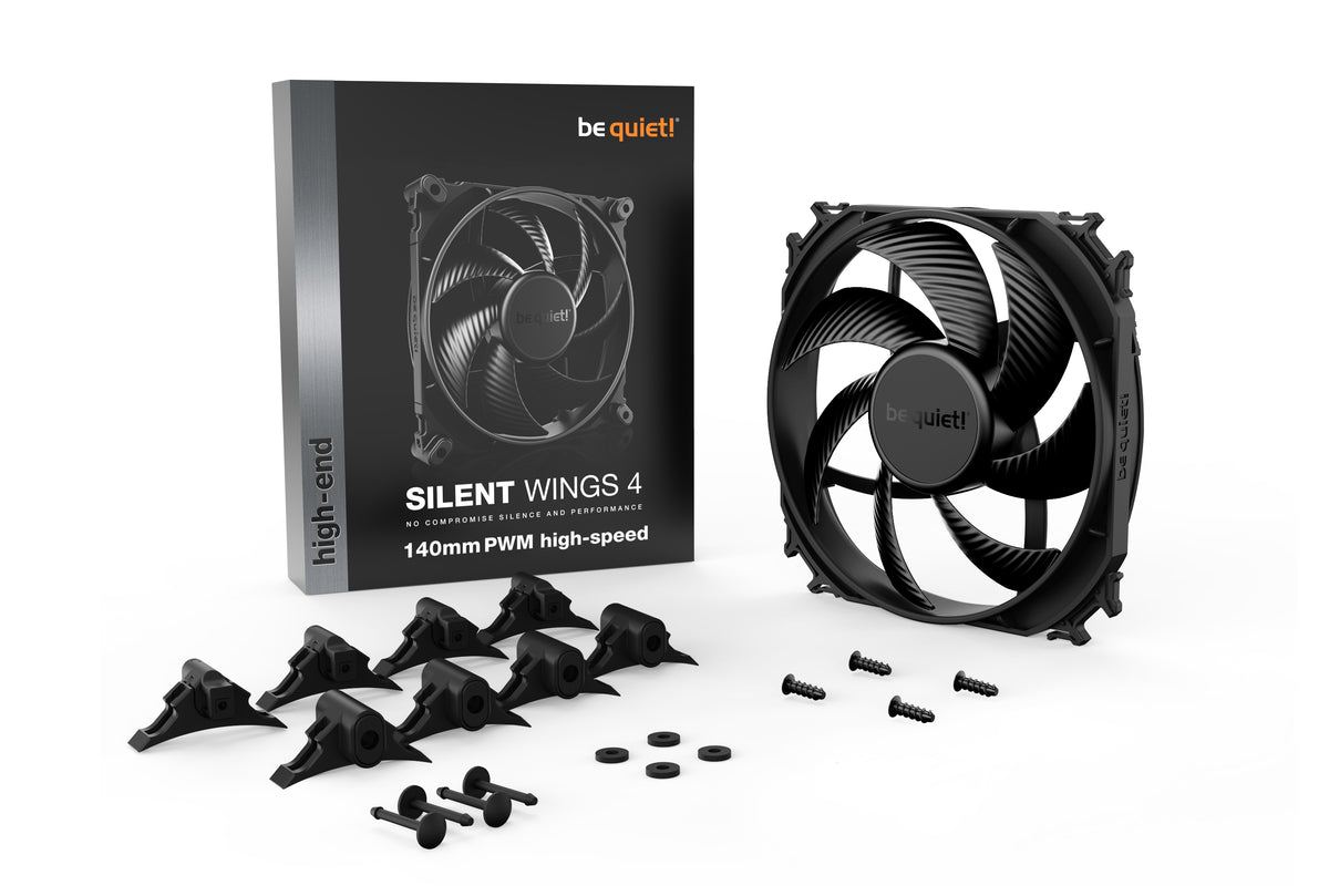 be quiet! Silent Wings 4 140 mm PWM Ventilateur PC High-Speed