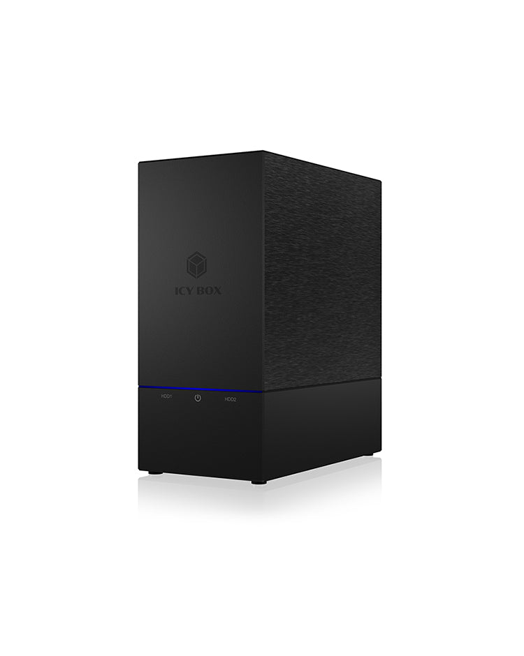 ICY BOX IB-RD3621-C31 boîtier de disques 0 To Bureau Noir