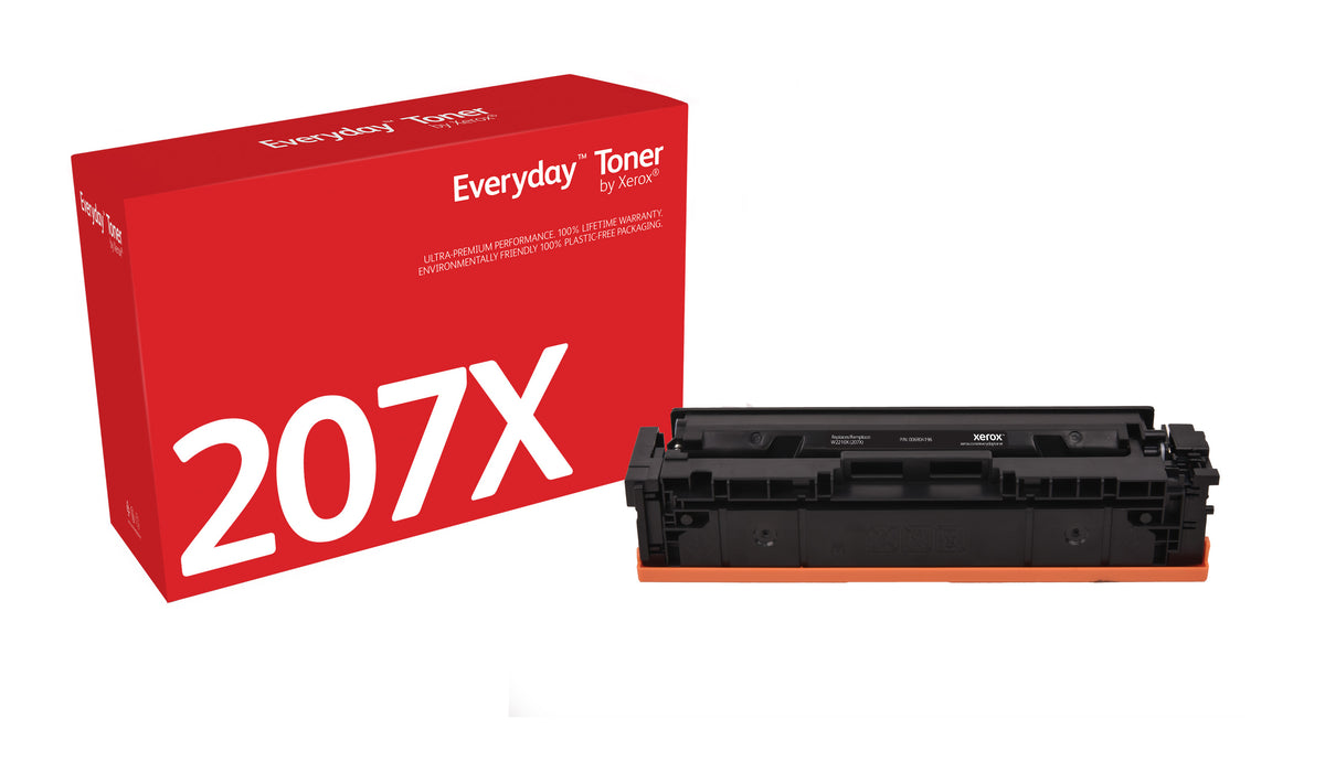 Toner Compatible Référence W2210X 207X, Noir, Grande Capacité