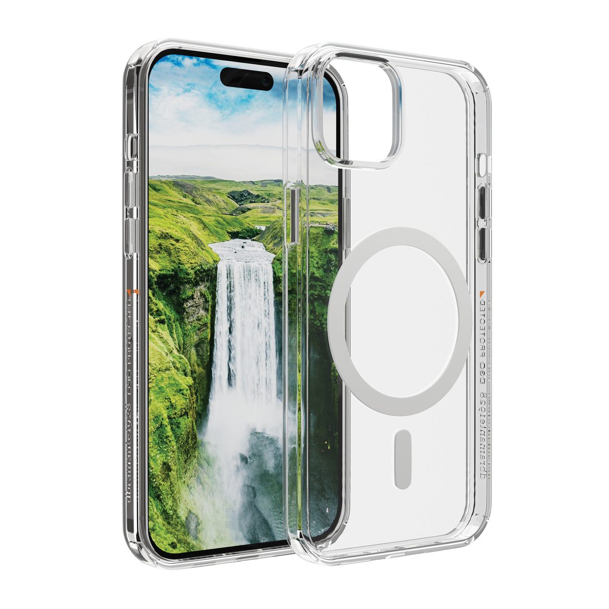 dbramante1928 Iceland Ultra D3O MagSafe coque de protection pour téléphones portables Housse Transparent, Blanc - vue 2