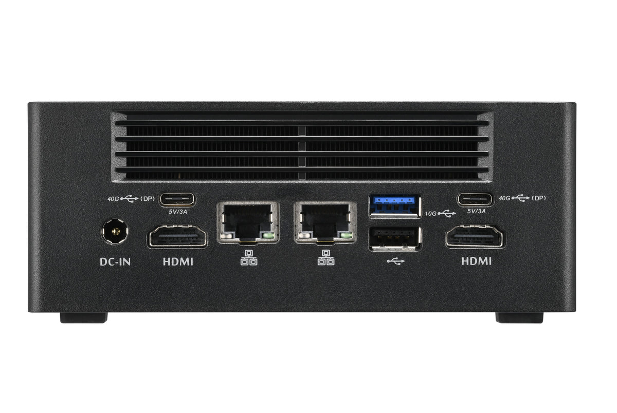 Shuttle Nano PC NA10H7 AMD Ryzen 7-8845HS Radeon 780M 2xHDMI 2xUSB 4.0 2x2.5Gbit LAN VESA
