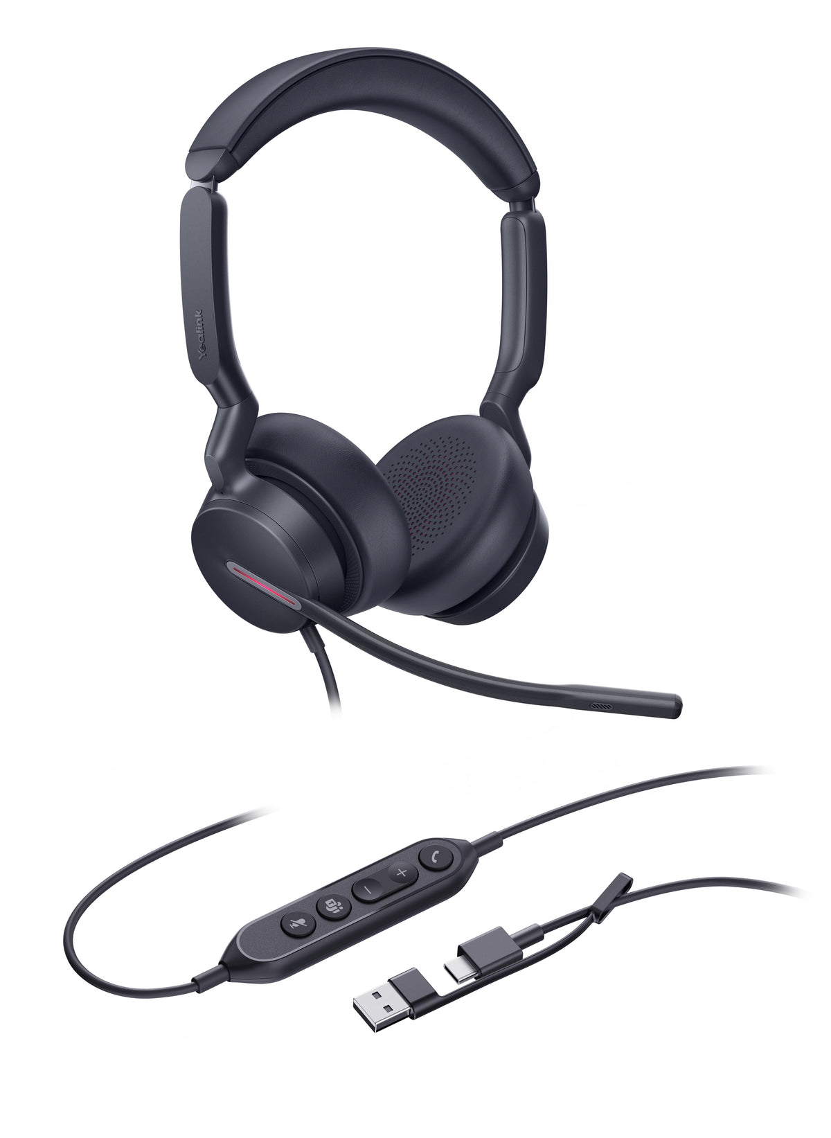 Yealink UH46 Dual Teams Casque USB-C/A