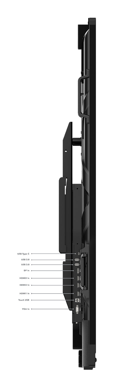 Lenovo ThinkVision T86 Écran Tactile 86" 4K Ultra HD LED Noir