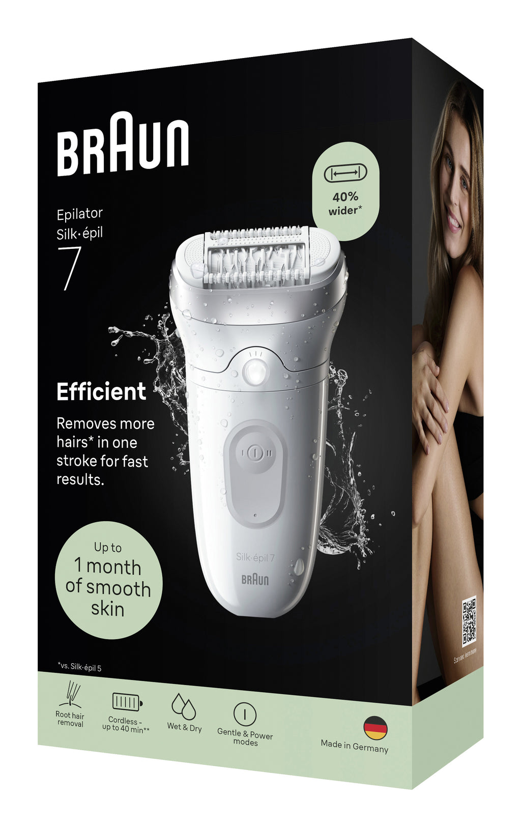 Braun Silk-épil 7 Silk-epil 7 SE7-000 40 pince(s) Argent