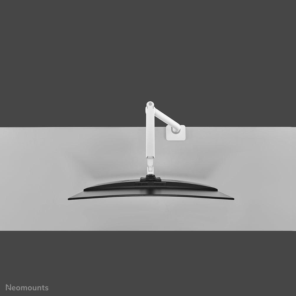 Neomounts DS70S-950WH1 Support d'écran à fixer 17-49" - ressort à gaz - Topfix - arrêt 180°