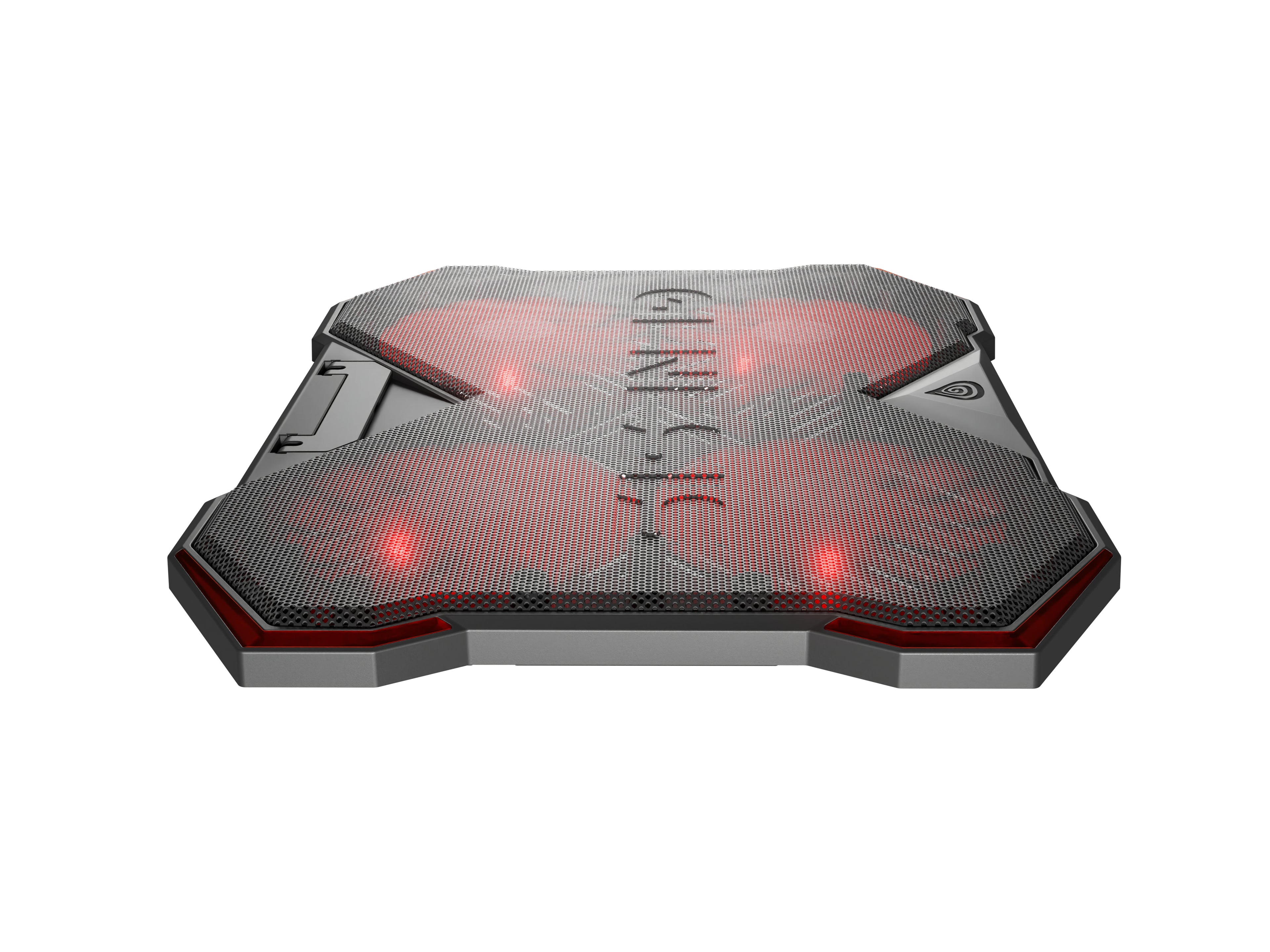 GENESIS Oxid 260 système de refroidissement pour ordinateurs portables 43,9 cm (17.3") 1010 tr/min Noir, Rouge
