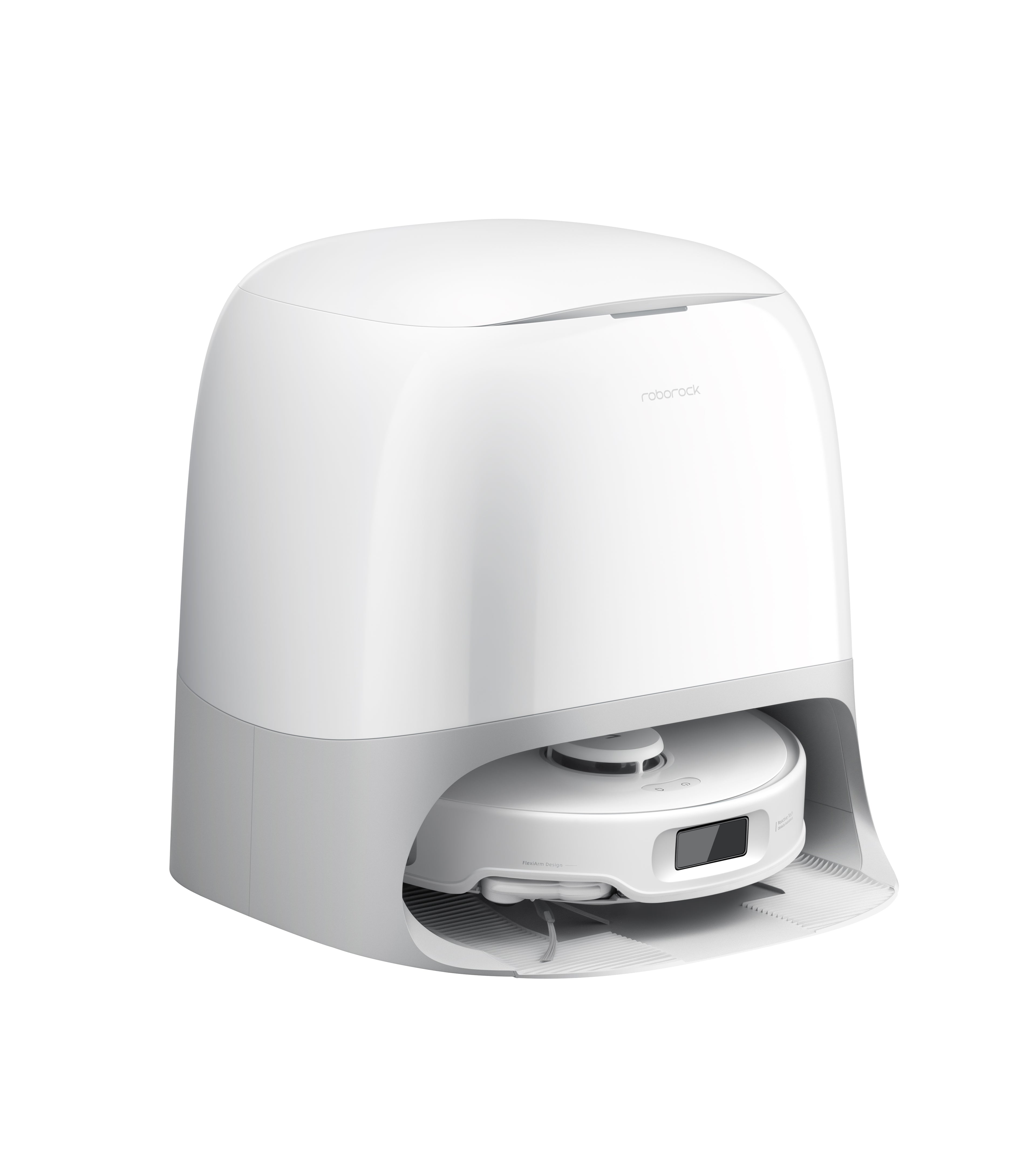 Roborock Qrevo Curv 5A1 0,325 L Noir, Blanc