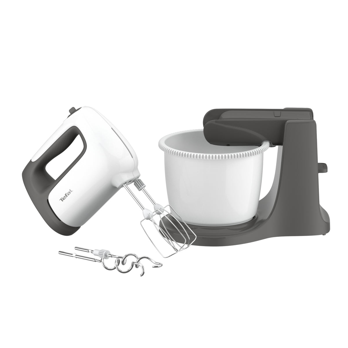 Tefal Prep'Mix+ HT4641 Robot mixer 500 W Gris, Blanc