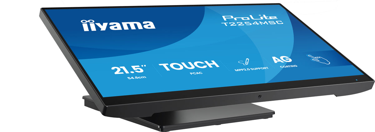 iiyama T2254MSC-B2AG écran plat de PC 54,6 cm (21.5") 1920 x 1080 pixels Full HD LED Écran tactile Noir