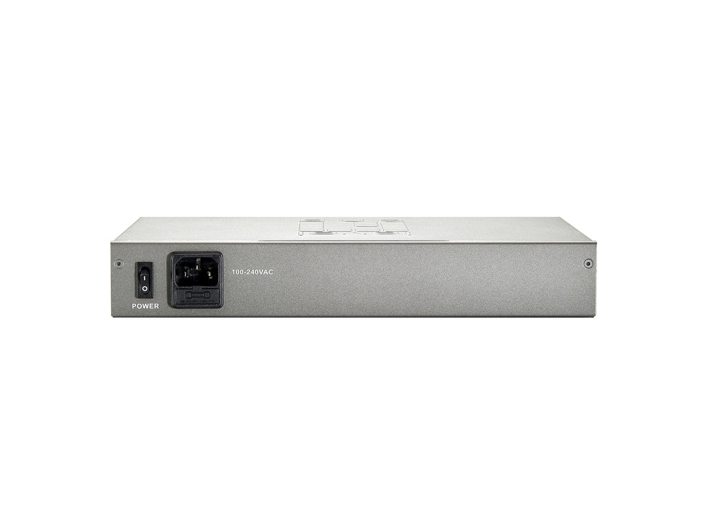 LevelOne GEP-0821 Commutateur Réseau Gigabit Ethernet PoE Gris