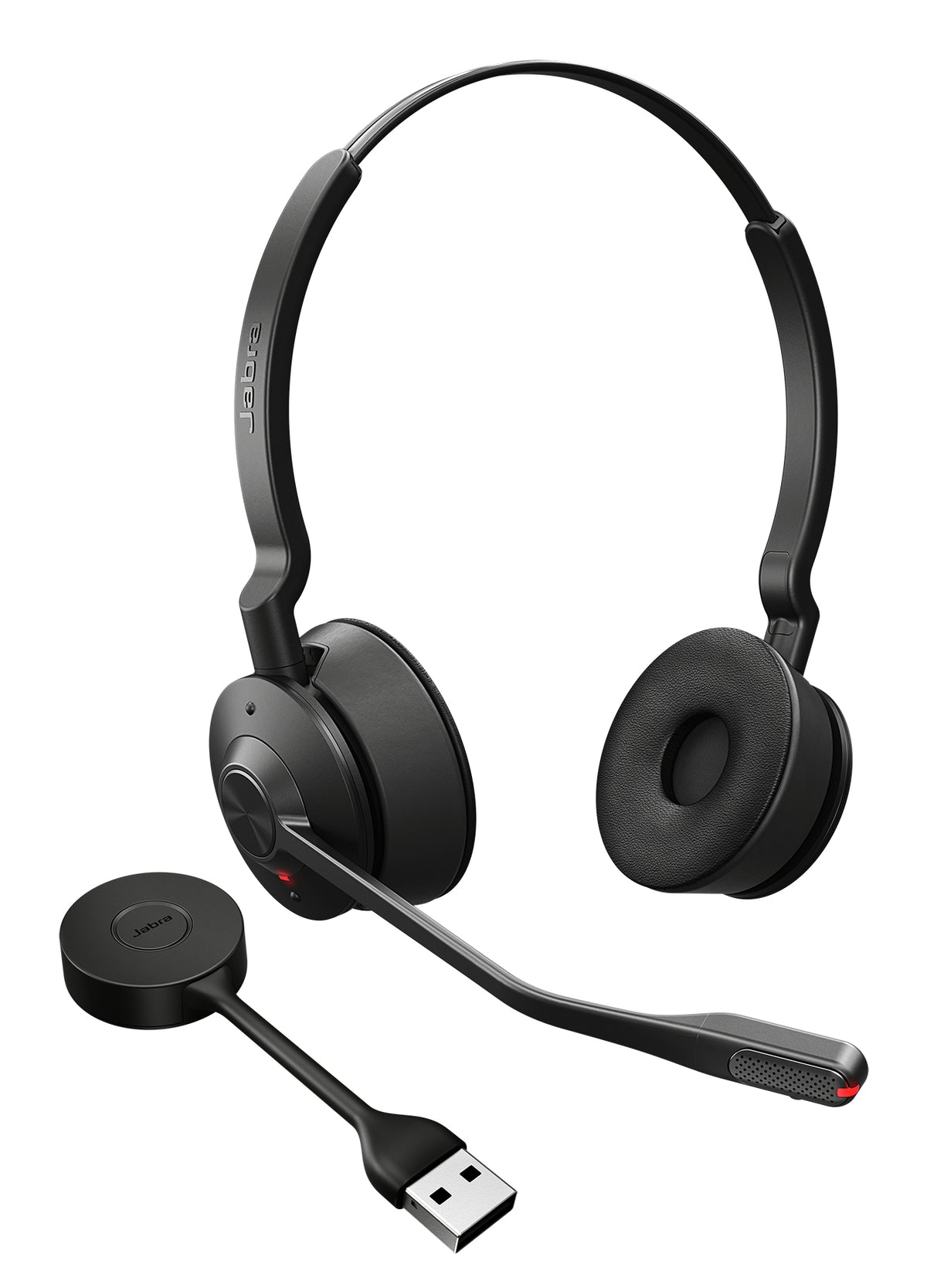 Jabra Engage 55 SE Casque Sans Fil pour Bureau et Centre d'Appels, Noir