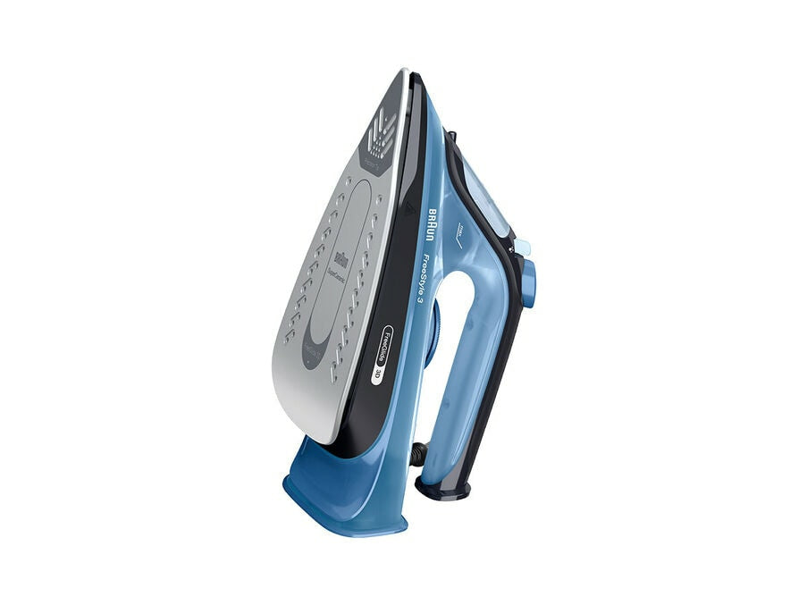 Braun FI3194BK Fer à vapeur Semelle en céramique 2400 W Noir, Bleu