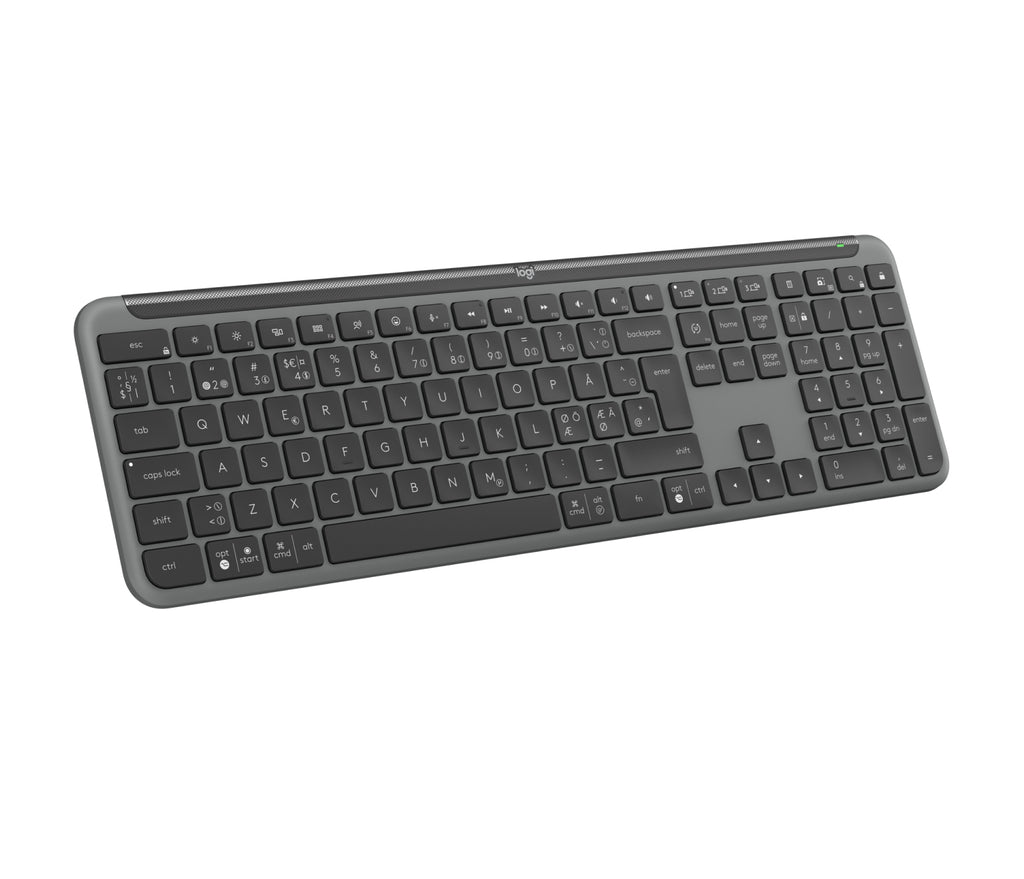 Logitech Signature Slim K950 Clavier Sans Fil, Disposition Nordique