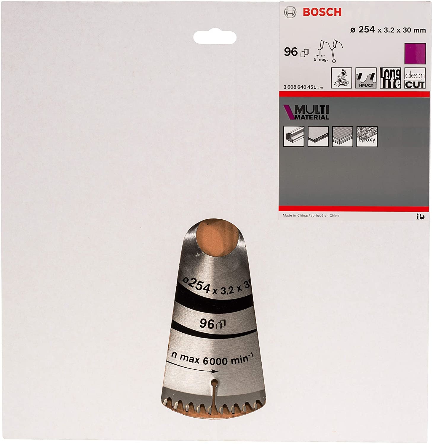 Bosch Bosch Lames de scies circulaires Multi Material