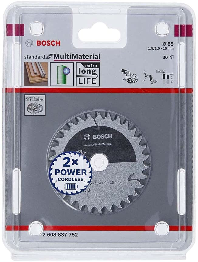 Bosch Bosch ‎2608837752 lame de scie circulaire 8,5 cm 1 pièce(s)