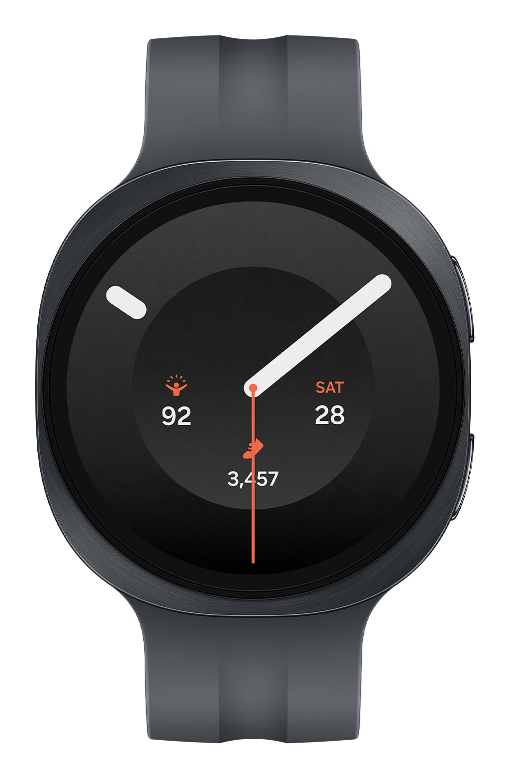Samsung Galaxy Watch9 3,81 cm (1.5") AMOLED 44 mm Numérique 480 x 480 pixels Écran tactile Graphite Wifi GPS (satellite)