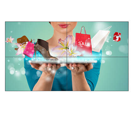 Philips Signage Solutions 49BDL2105X/00 Écran d'affichage dynamique 123,2 cm (48.5") IPS 500 cd/m² Full HD Noir 24/7