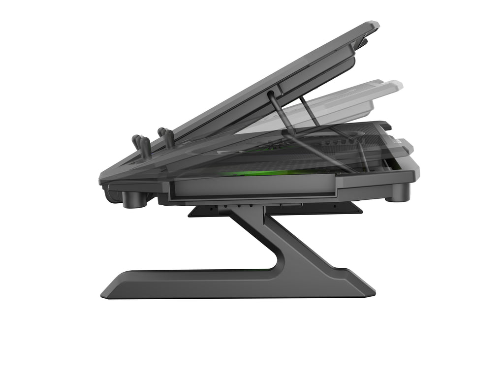 GENESIS Oxid 850 système de refroidissement pour ordinateurs portables 43,9 cm (17.3") 2500 tr/min Noir
